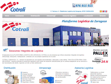 Tablet Screenshot of cotrali.com
